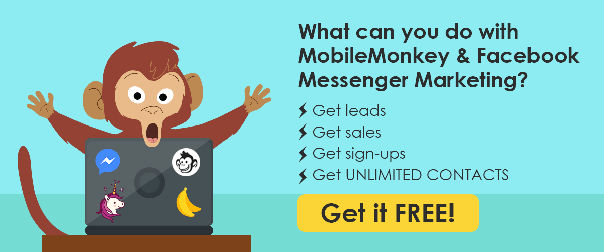 WHY FACEBOOK MESSENGER MARKETING - mobile monkey review