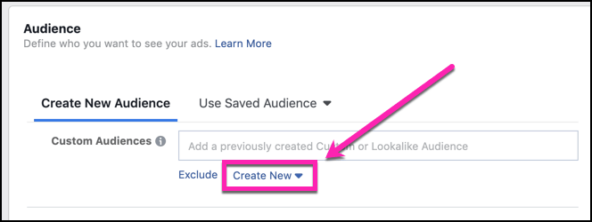 facebook messenger ads - ad targeting