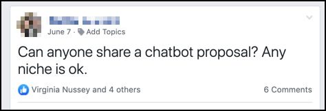 how to create a chatbot proposal