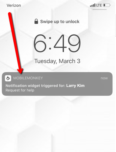 lead notifications mobile app alert