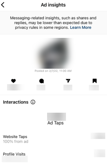 ad insights interactions
