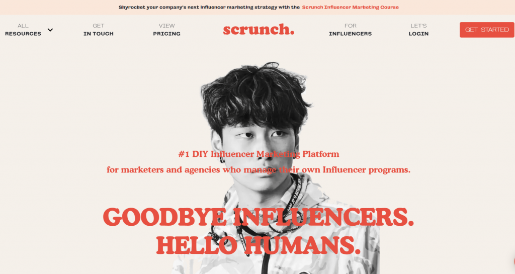 scrunch influencer marketing platform