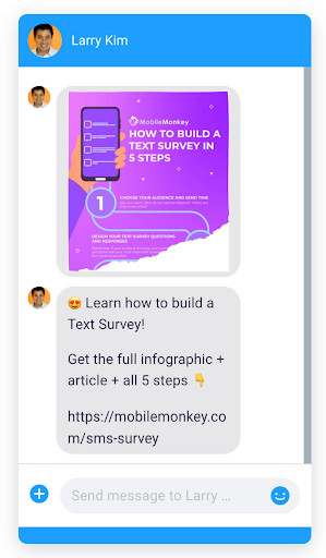 sms marketing examples how to build a text survey free